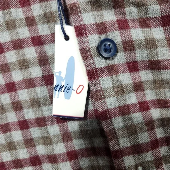 johnnie o large nwt Dickens Plaid Shirt - Picture 3 of 7